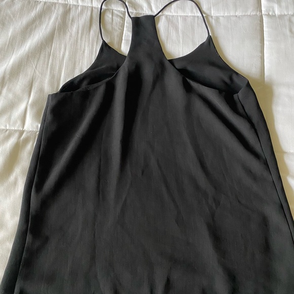 Naked Zebra Tops - Naked Zebra Black Women's Top